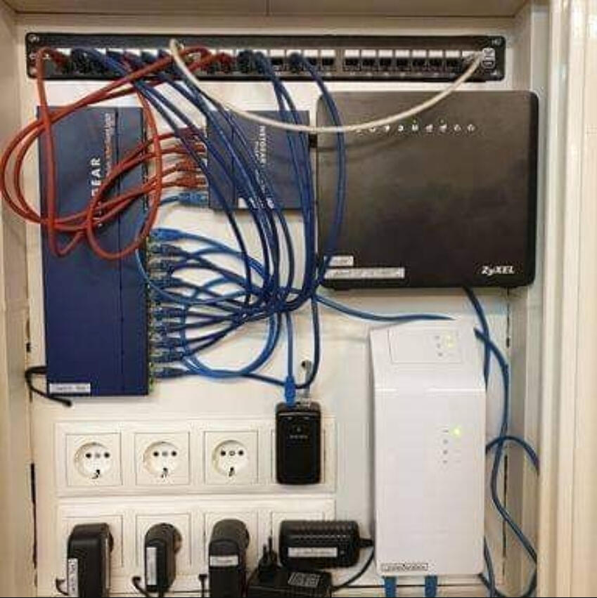 Smáspennutafla í heimahúsi